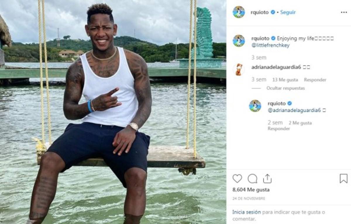 ¿Romance? La bella panameña que 'coquetea” en redes con Romell Quioto