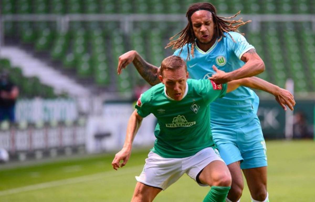 Werder Bremen sigue penando: Wolfsburg lo derrota en casa y su descenso lo ve de cerca