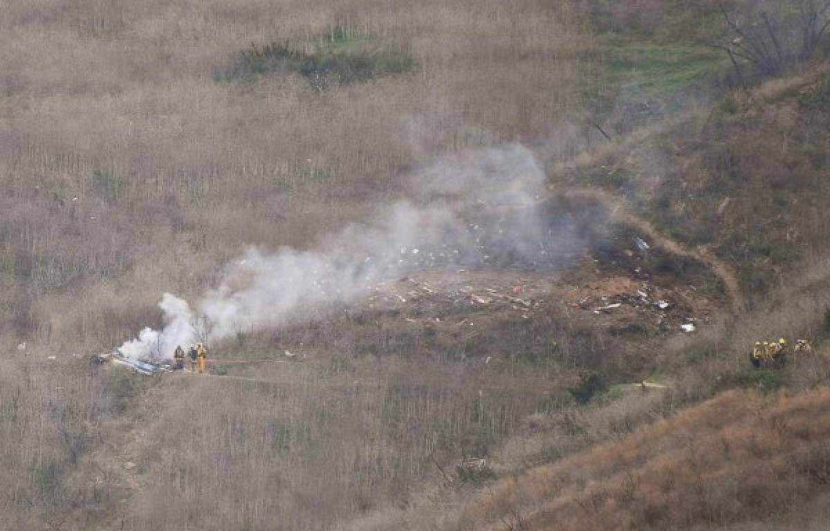 Kobe Bryant: Las imágenes del accidente de helicóptero donde murió el exabasquetbolista