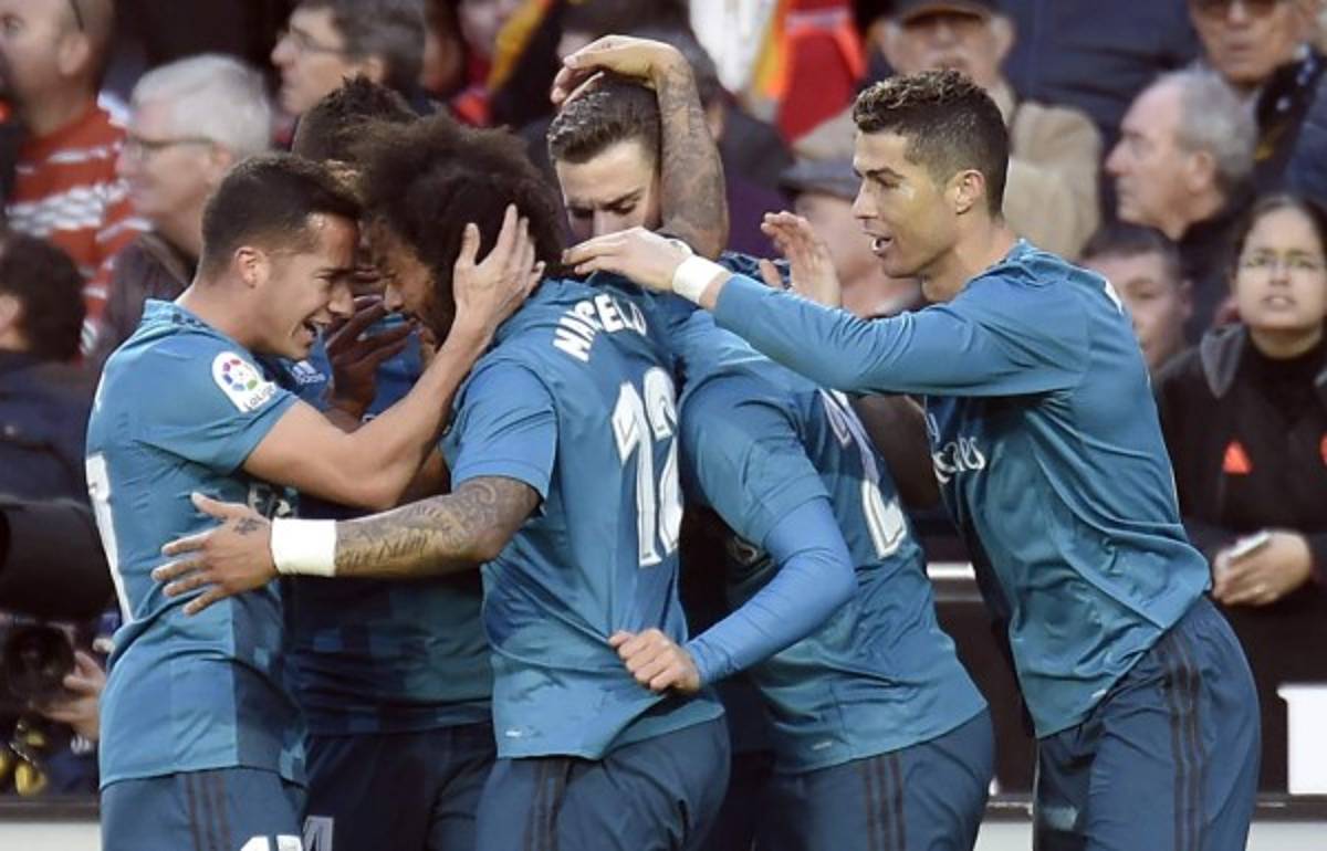 ¡NO SE VIO EN TV! Dedazo de CR7, la broma de Zidane y la caída de Marcelo