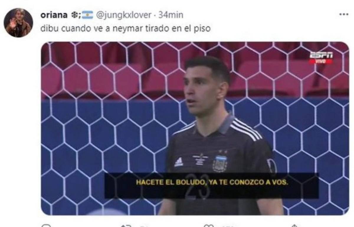 Argentina es campeón de la Copa América y los memes destrozan a Messi y a Neymar