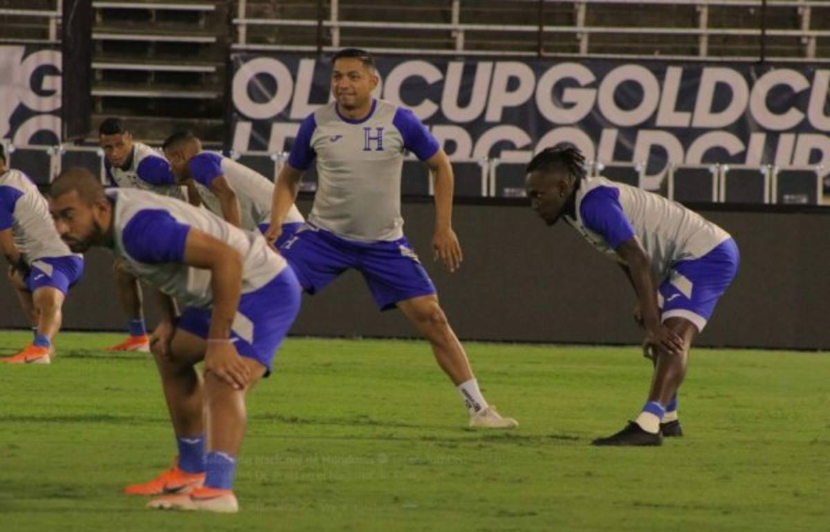 Galería: Así fue el entrenamiento de Honduras antes de enfrentar a Jamaica