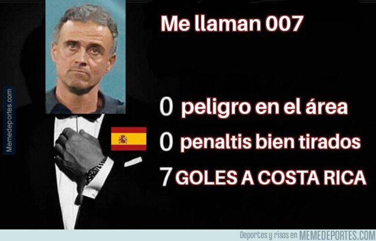 ¡Para morir de risa! Los memes revientan a España por despedirse del Mundial y Luis Enrique es la víctima favorita