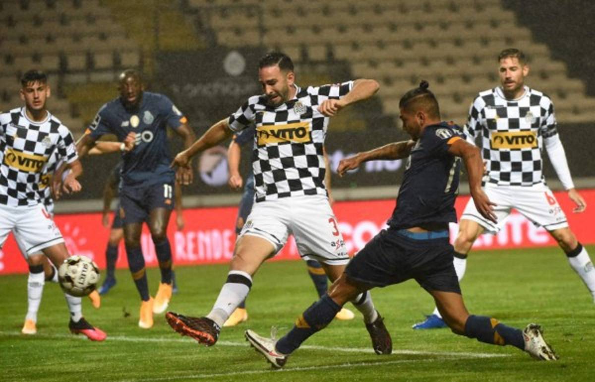 Boavista-Porto: Jorge Benguché tuvo un duelo férreo con Pepe y Alberth Elis debutó