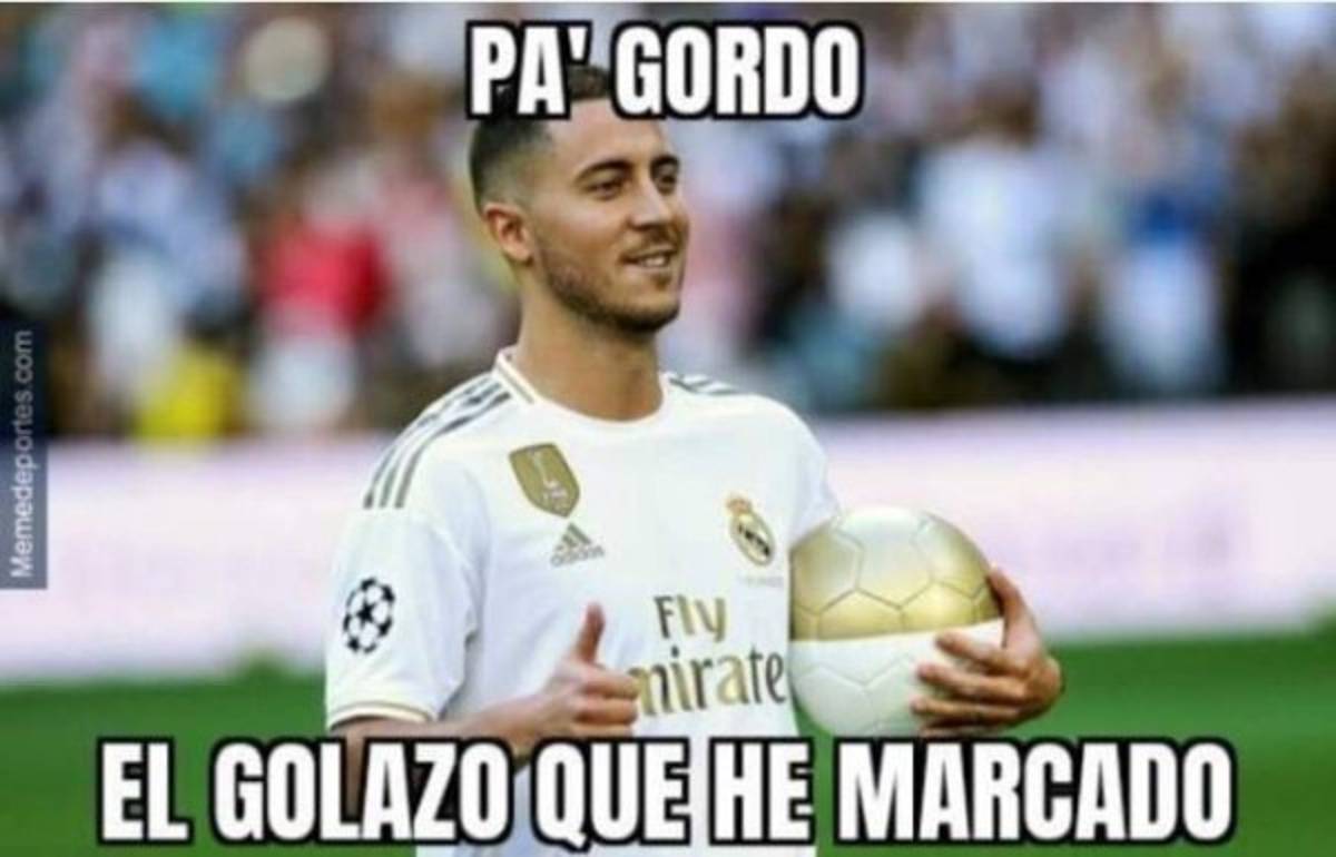 Los memes hacen pedazos a Hazard y Vinicius a pesar de la goleada del Real Madrid