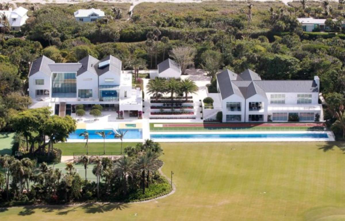 La mansión de 47 millones donde pasa la cuarentena Tiger Woods en Florida