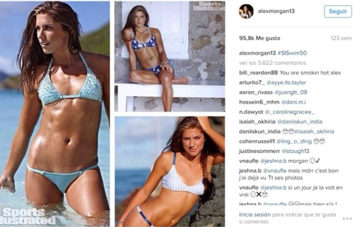 La foto más ¡candente! de 10 grandes jugadoras de fútbol en Instagram