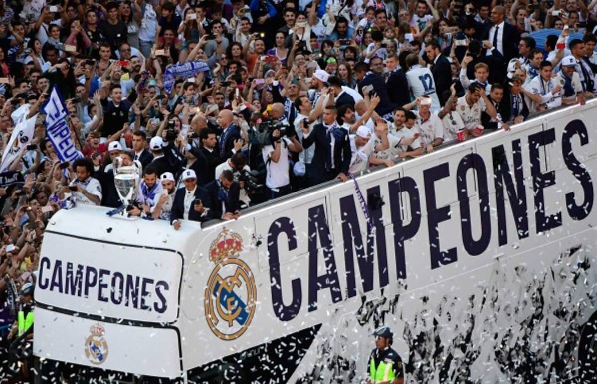 ¡Qué fiesta! Así fue la celebración del Real Madrid por su duodécima Champions League