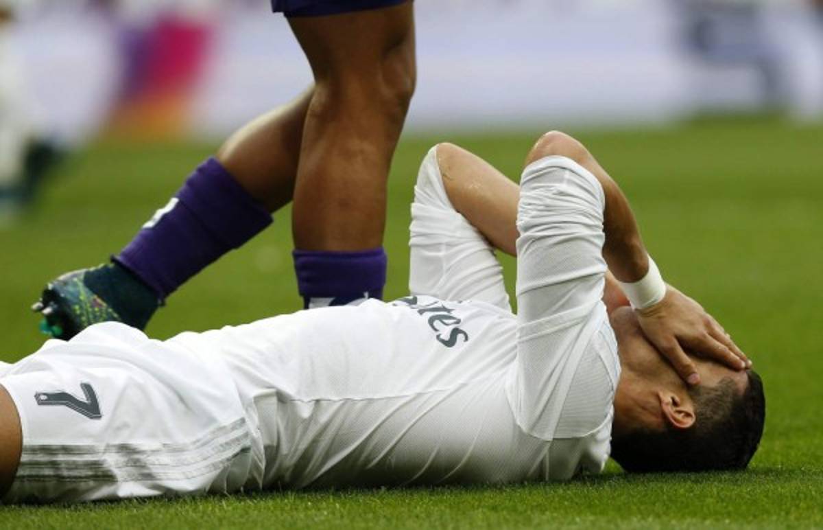 Así fue el sufrimiento de Cristiano Ronaldo ante el Málaga
