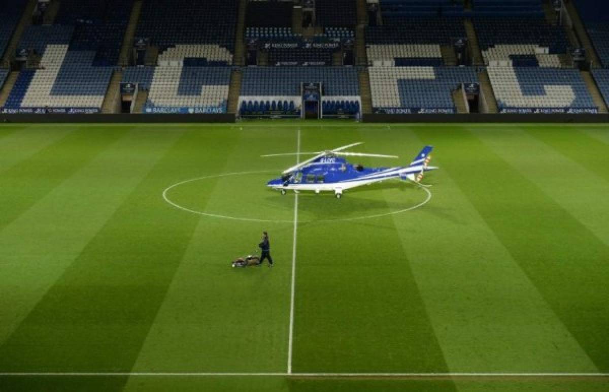 En fotos: Así quedó el helicóptero del presidente del Leicester tras el accidente