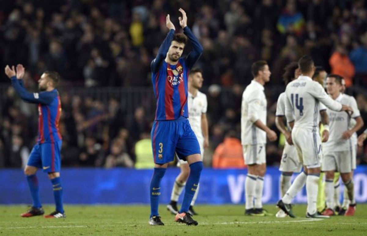 Las imágenes que no viste en televisión del clásico Barcelona-Real Madrid