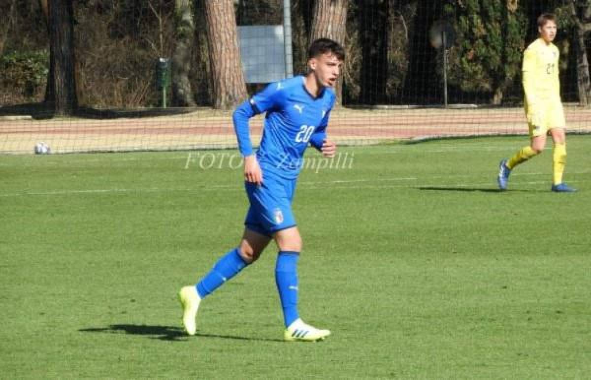 Valerio Marinacci ya jugó algunos encuentros para las selecciones menores de Italia.