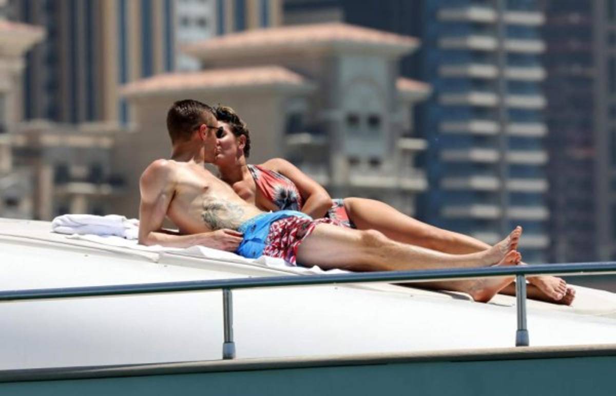 Las vacaciones de Jamie Vardy y su espectacular esposa en Dubai