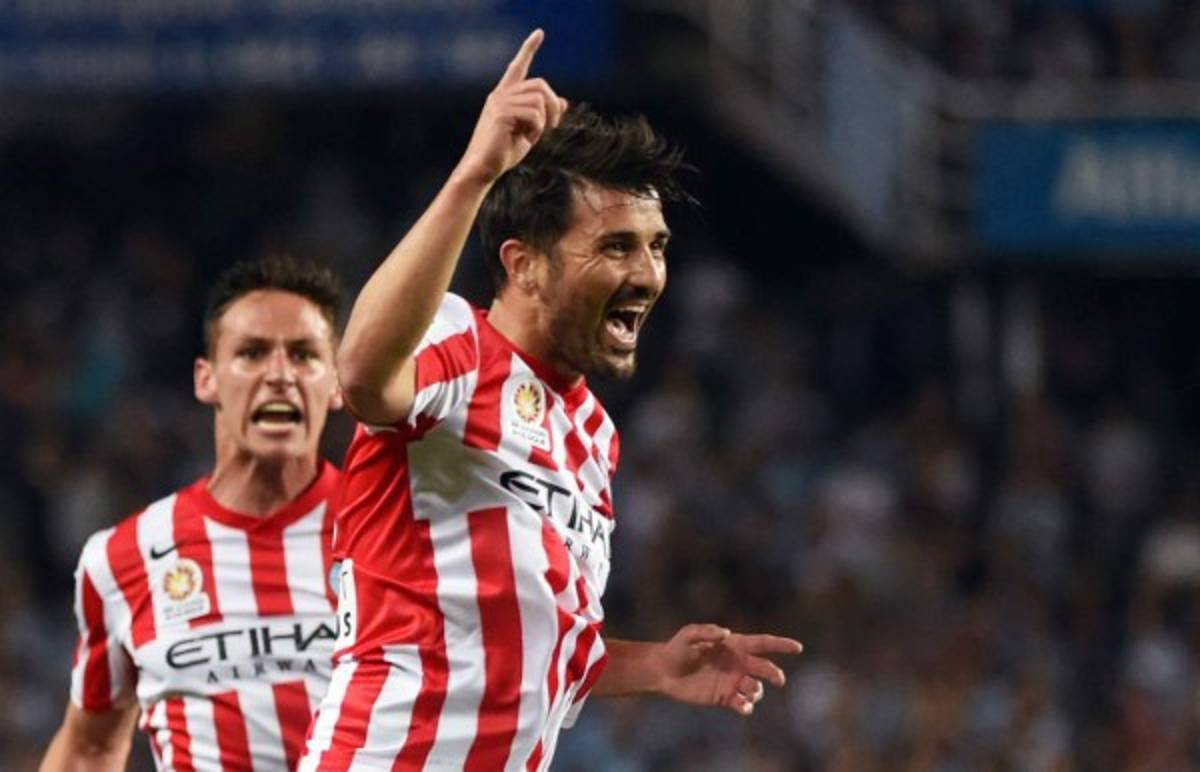 David Villa anotó su segundo gol en Australia