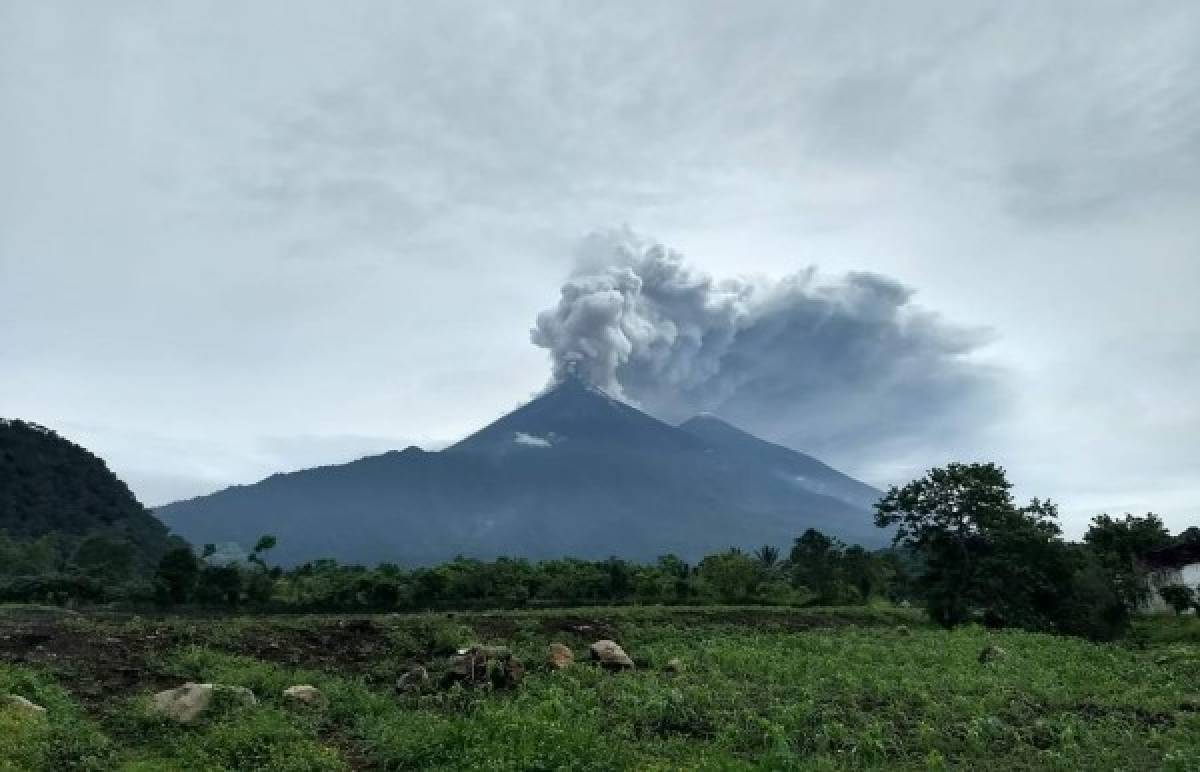 EN FOTOS: Tragedia en Guatemala luego de explosión de un volcán