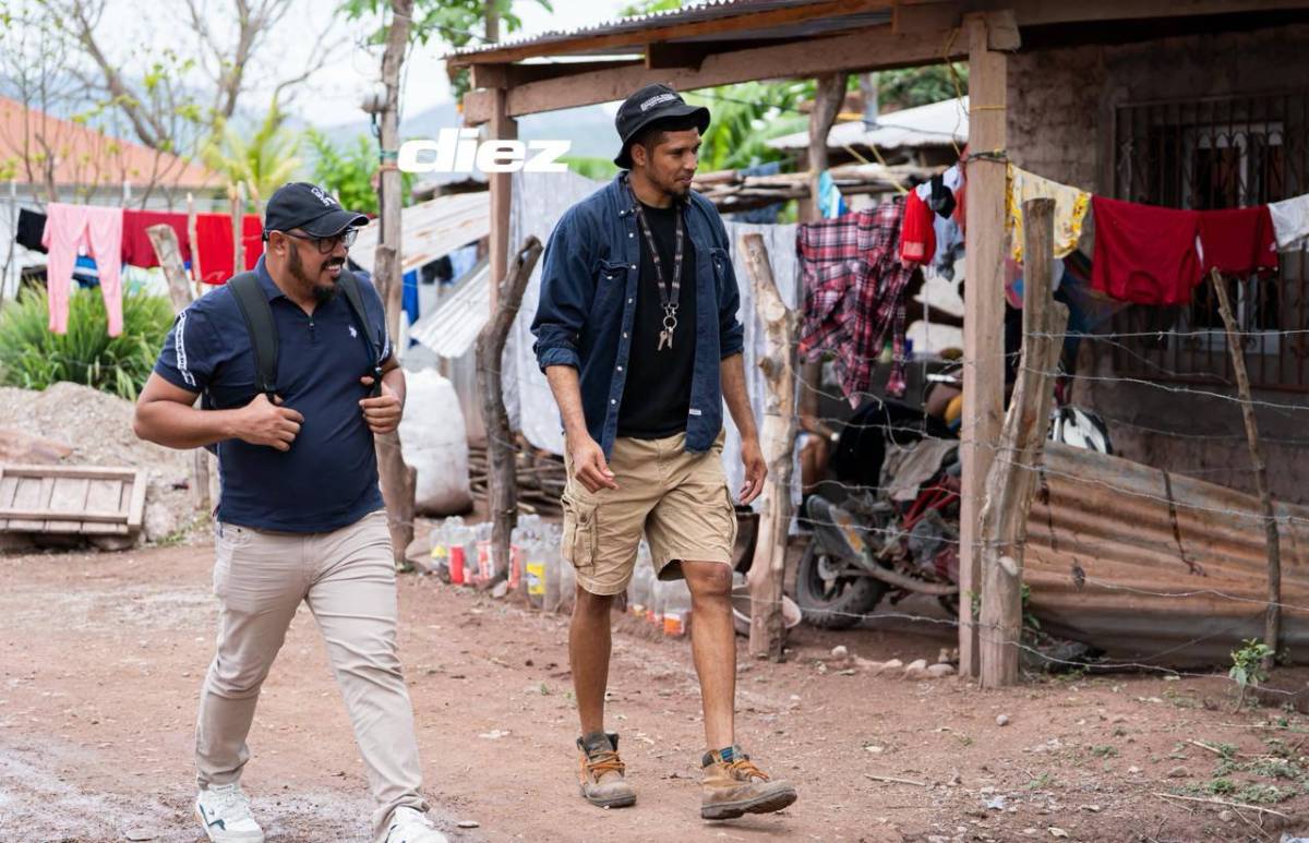 La humilde vida de Getsel Montes en el campo: Fútbol, ganadería y agricultura