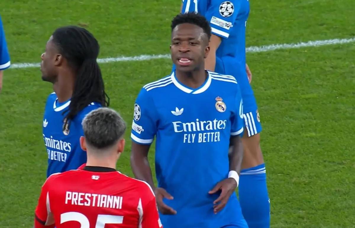 ¡Aumenta la polémica! Filtran desde el interior del Benfica lo que le dijo Prestianni a Vinicius