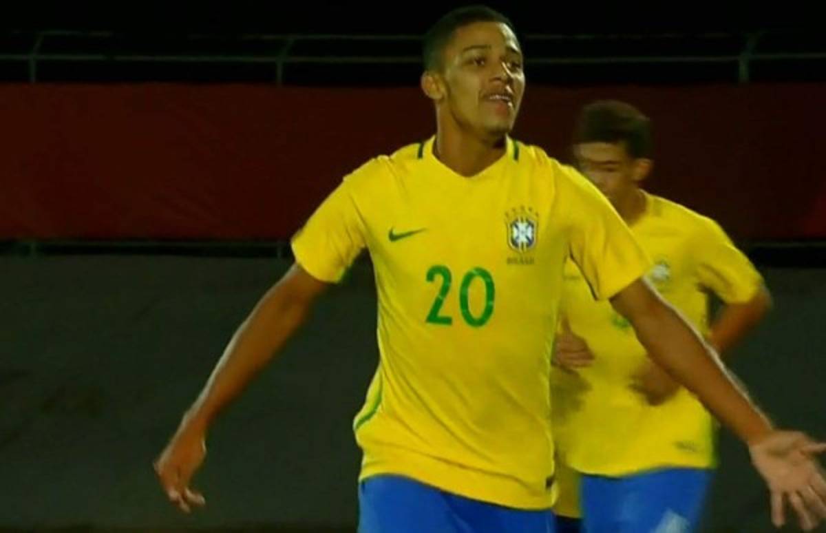 Conocé a las figuras de la selección Sub-17 de Brasil que se medirá a Honduras