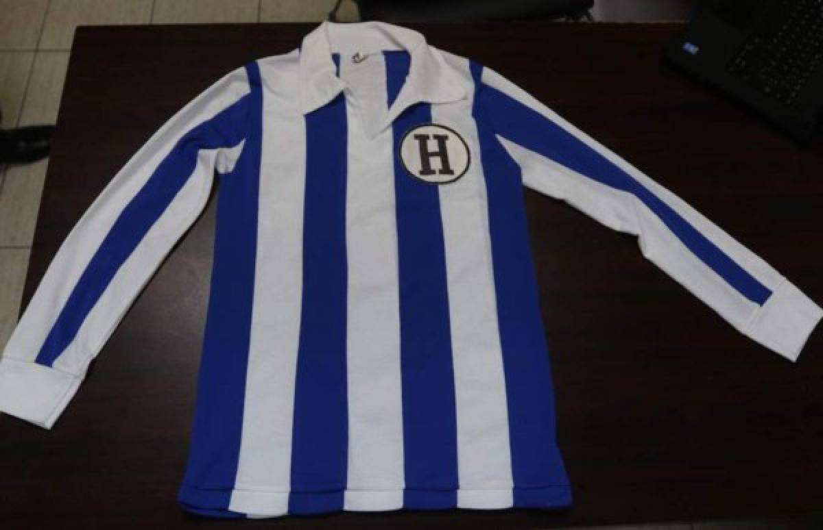 Las camisetas que ha vestido la selección de Honduras en su historia