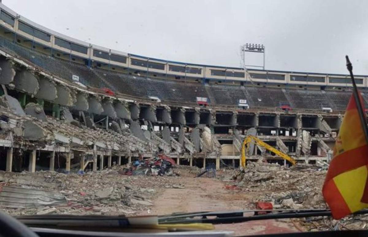 Doloroso: Así luce ahora el Vicente Calderón, la vieja 'caldera' del Atlético de Madrid