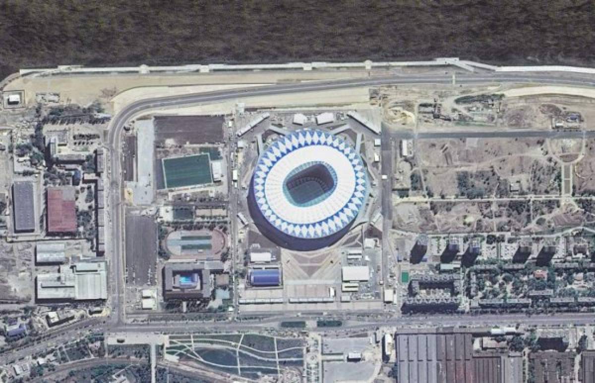 ¡Espectacular! Así se miran los 12 estadios del Mundial de Rusia 2018 desde el espacio