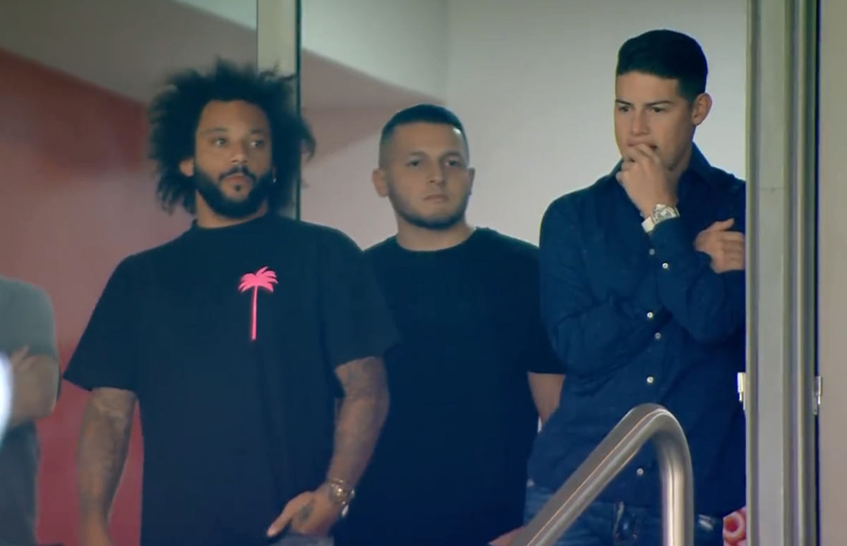 Así fue el reencuentro de James Rodríguez y Marcelo en el Olympiacos... ¡y la mala noticia que recibió sin haber debutado!