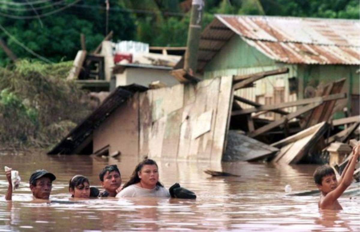 ETA le hace recordar a los hondureños lo catastrófico y mortífero que fue el huracán Mitch