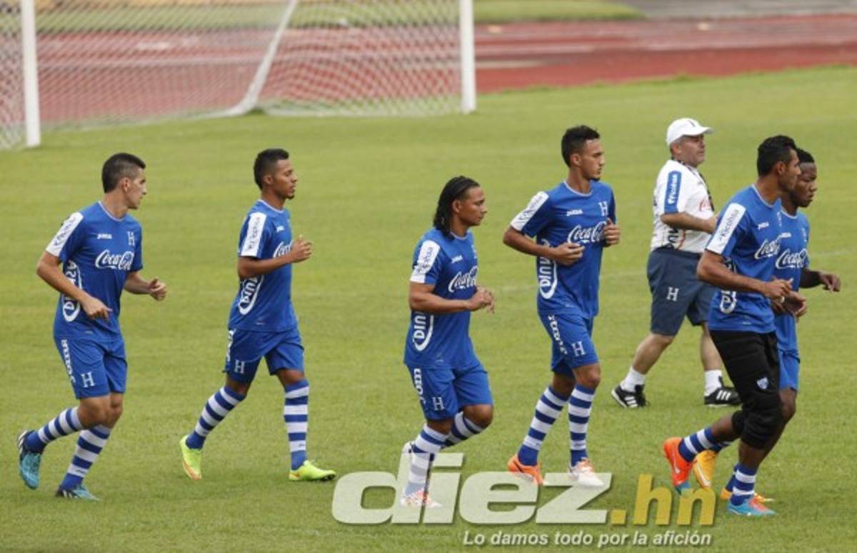 Jorge Luis Pinto comenzó a trabajar en su primer microciclo con la Bicolor