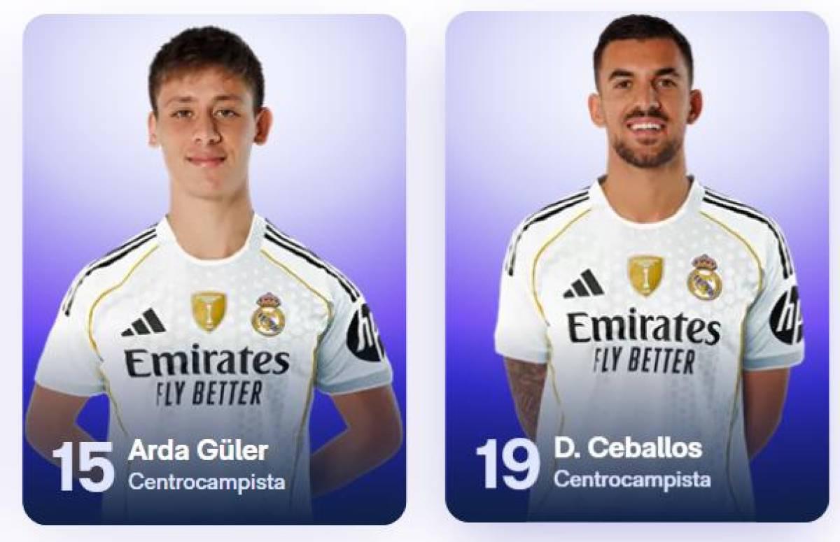 El mítico número que tiene nuevo dueño y los que cambian: así quedan los dorsales oficiales del Real Madrid