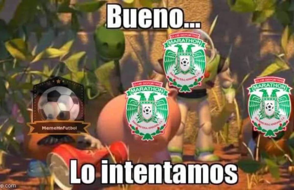 Los memes destrozan a Marathón tras perder ante Alajuelense en la Copa Centroamericana de Concacaf