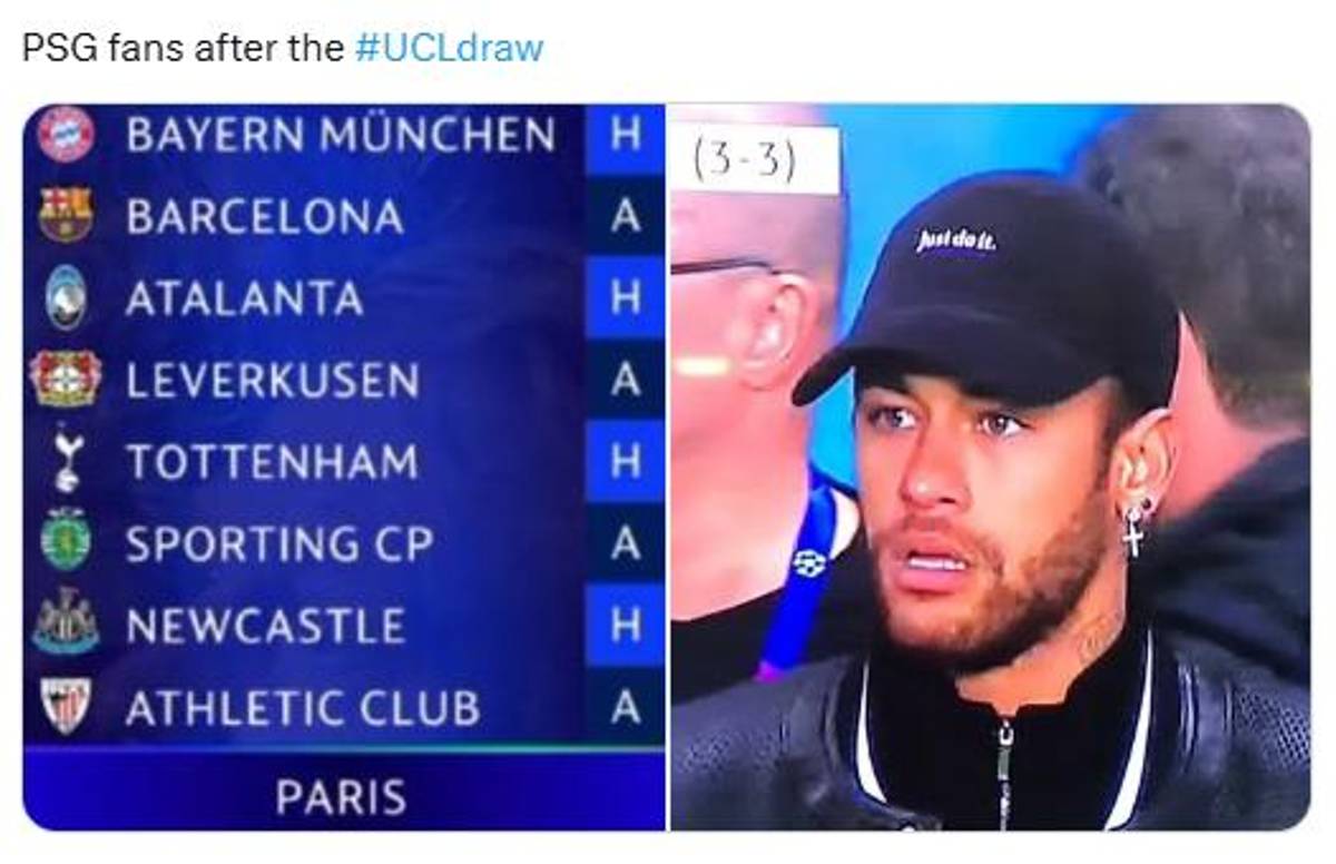 Los memes que dejó el sorteo de la Champions League: se burlan de un gigante que sigue dormido