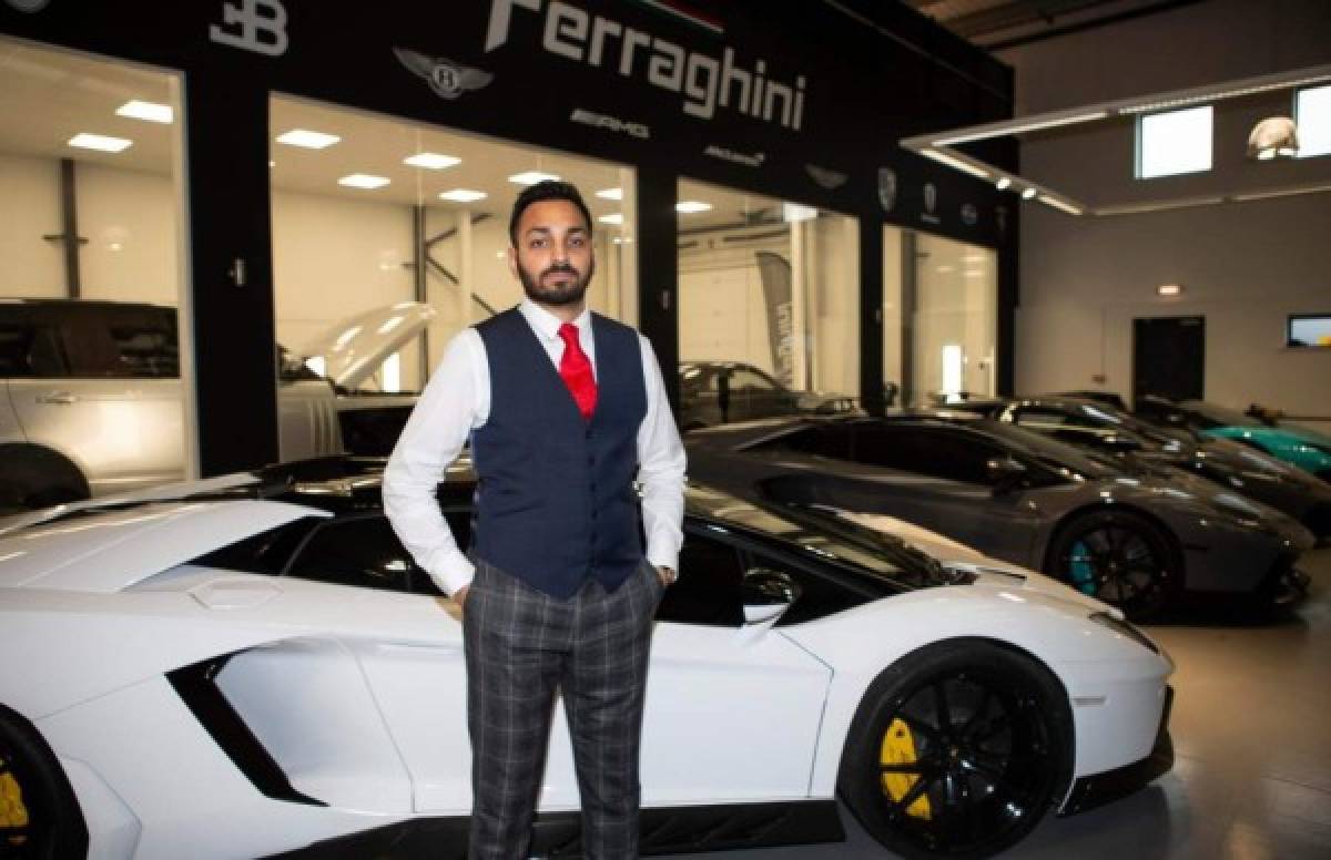 ¡De lujo! Los Lamborghinis que vende un solo hombre a los cracks de la Premier League