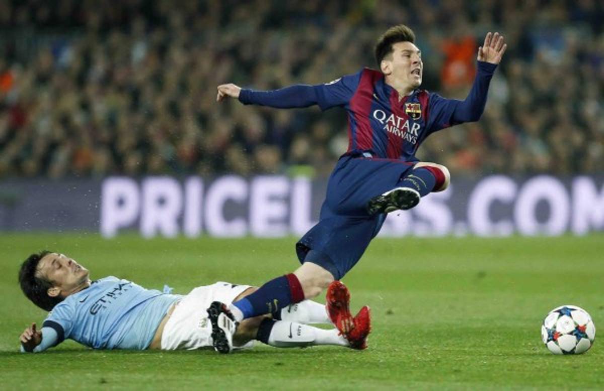 La mejores imágenes del Barcelona-Manchester City en el Camp Nou