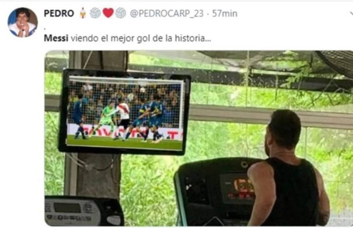 Messi viendo goles de Messi: Los crueles memes de la imagen viral del crack del Barcelona