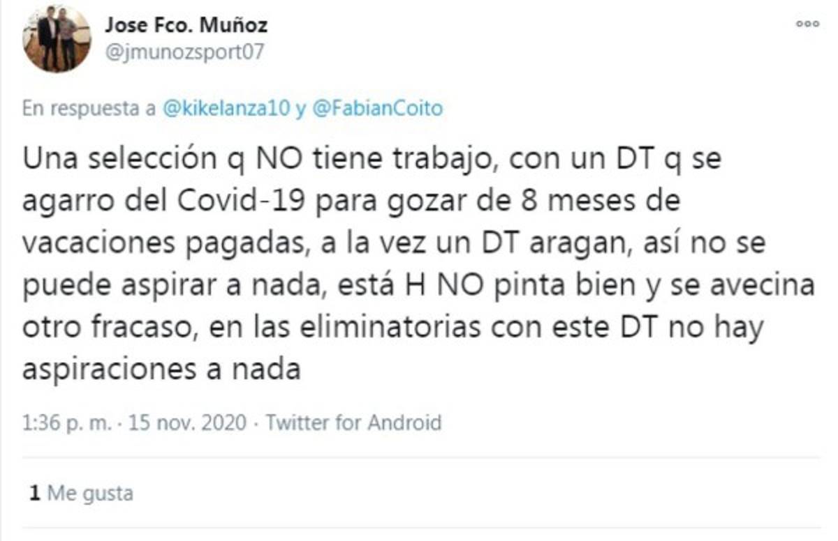 Las críticas hacia Fabián Coito tras perder ante Guatemala: 'Ridículo lo de la Selección”