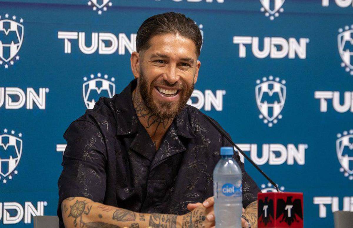 Sergio Ramos es presentado oficialmente como jugador del Monterrey: “Es hora de que las copas cambien de vitrina”