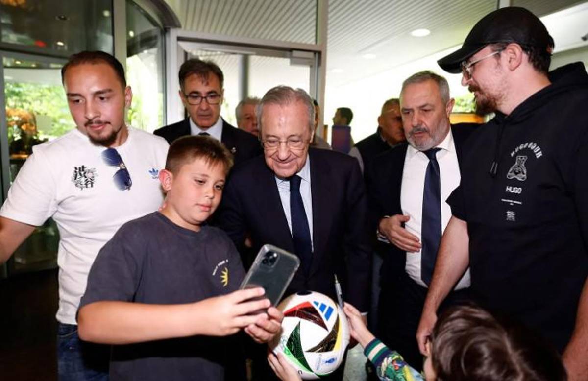 Bayern Munich-Ral Madrid: El ambiente de Champions de los aficionados en Alemania y Florentino Pérez visitó a su equipo