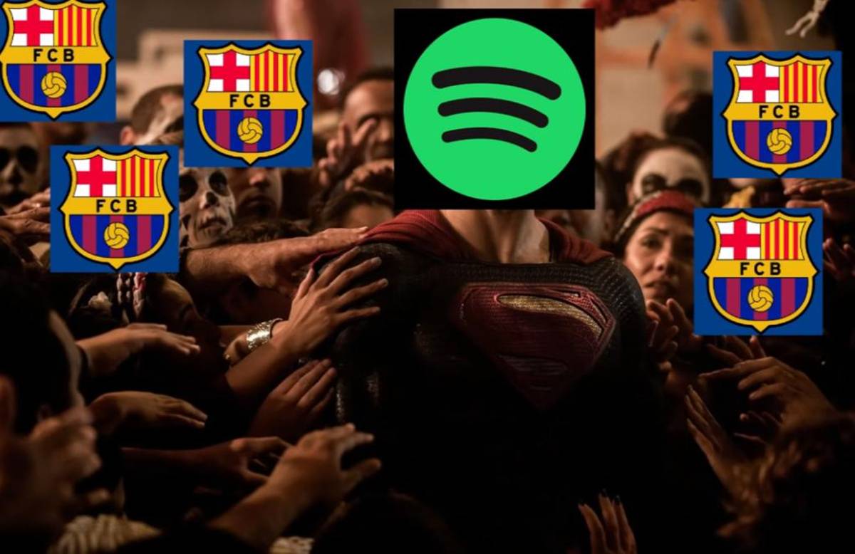 ¡Hacen pedazos a los madridistas! Los jocosos memes del acuerdo entre Barcelona y Spotify ¿Cómo será la camisa?