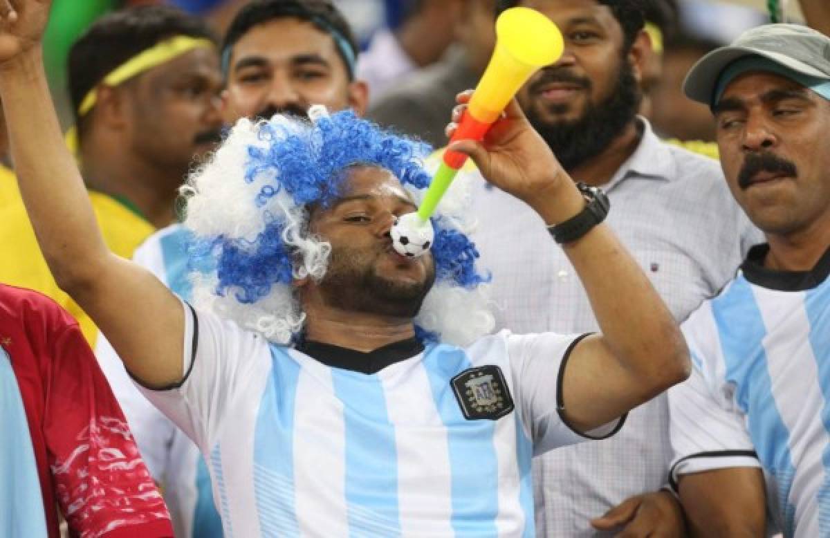 NO VISTE EN TV: La copa, encapuchados y el gesto de Neymar tras vencer a Argentina