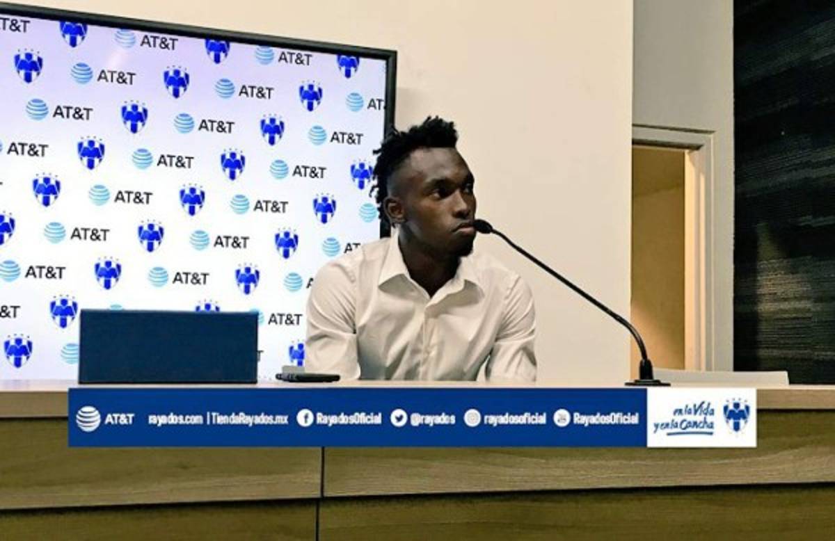 Así fue la presentación de Alberth Elis con el Monterrey de México  