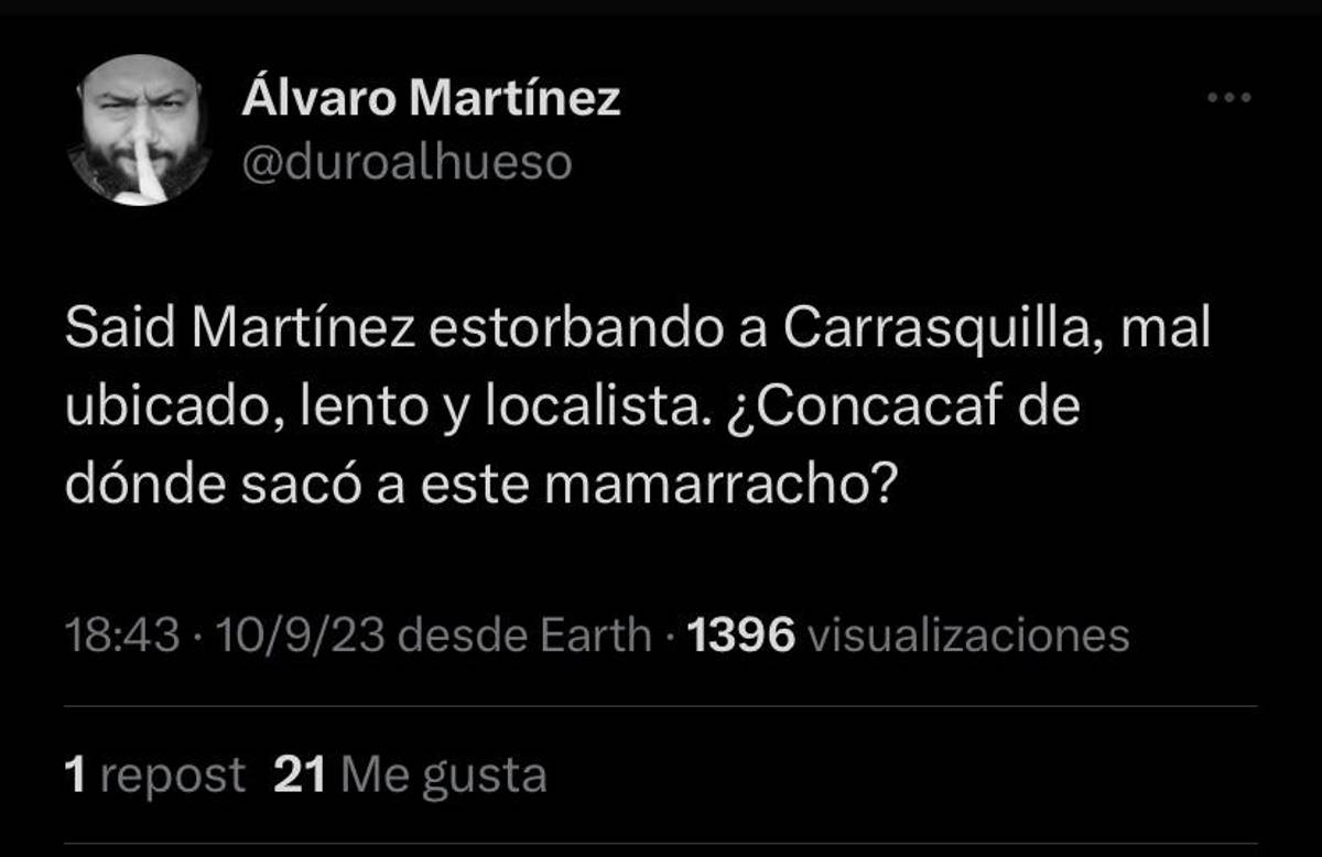 Prensa panameña se enfada con Saíd Martínez y le lanza duras críticas tras empatar con Guatemala; ¿qué dijo Christiansen?