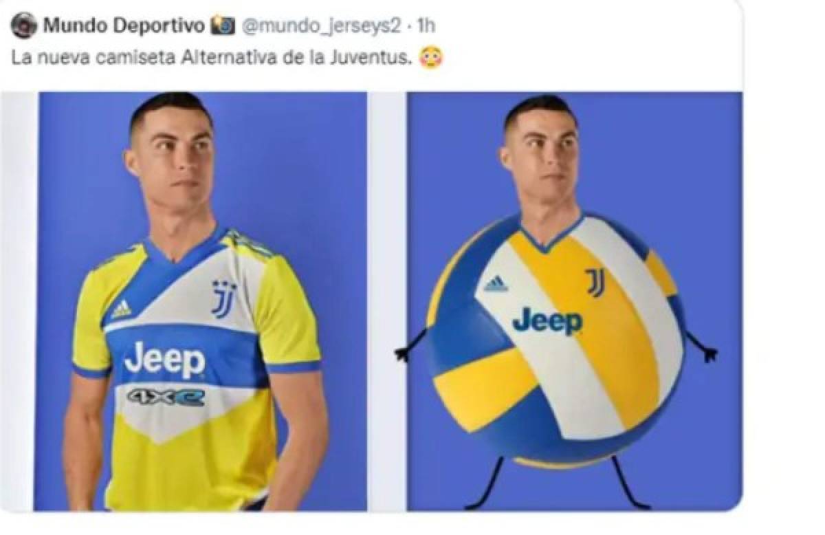 Para reír: Juventus presentó su nueva camisa y los memes hacen pedazos a Cristiano Ronaldo