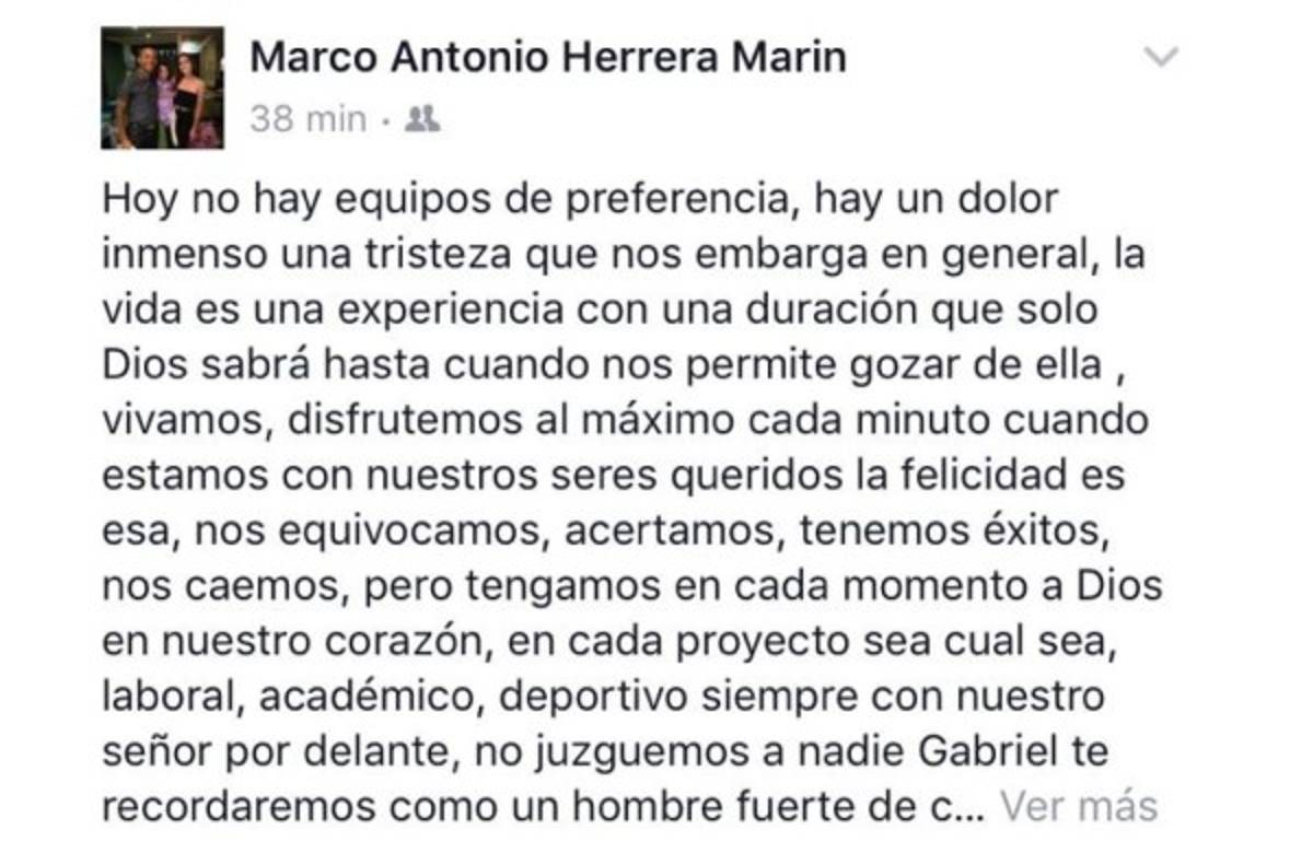 ¡QUÉ TRISTE! El fútbol costarricense llora la muerte de Gabriel Badilla
