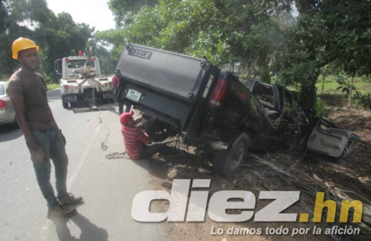 FOTOS: ¡Impactante! Así quedó el auto en el que se accidentó Jhon Paul Suazo