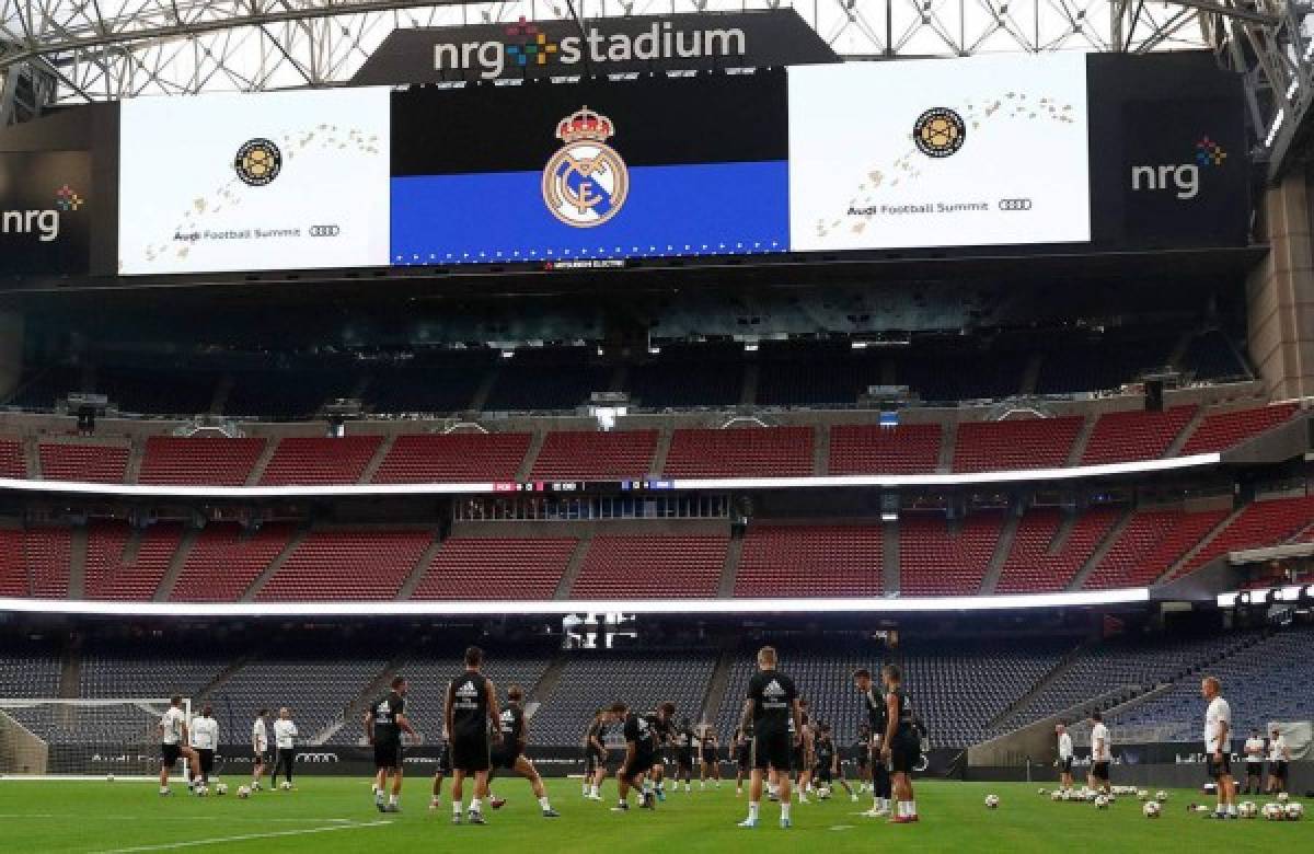 La volada de Keylor y la firma de autógrafos: Así fue el último entrenamiento del Real Madrid