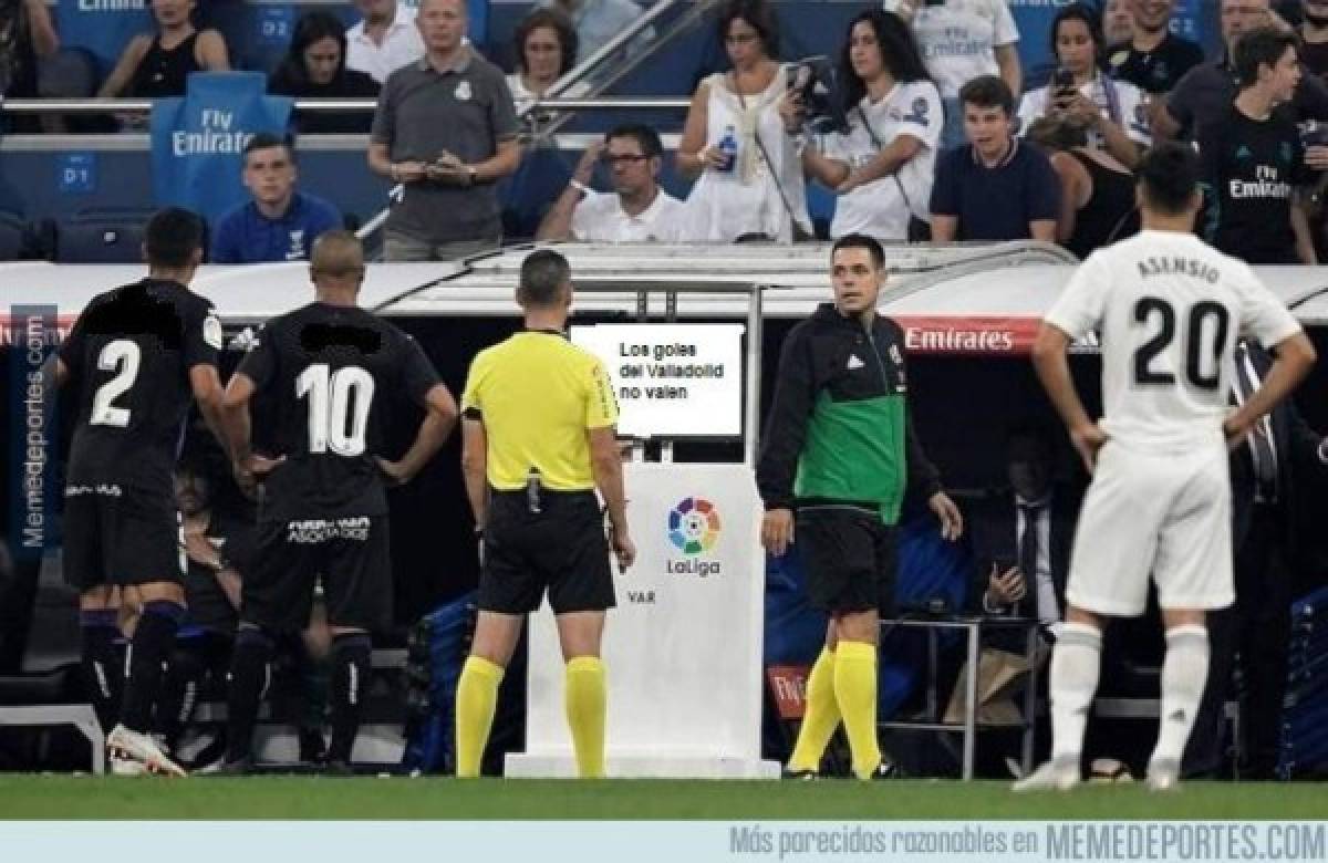 Los memes liquidan al Real Madrid y Florentino Pérez por dominar el VAR en La Liga