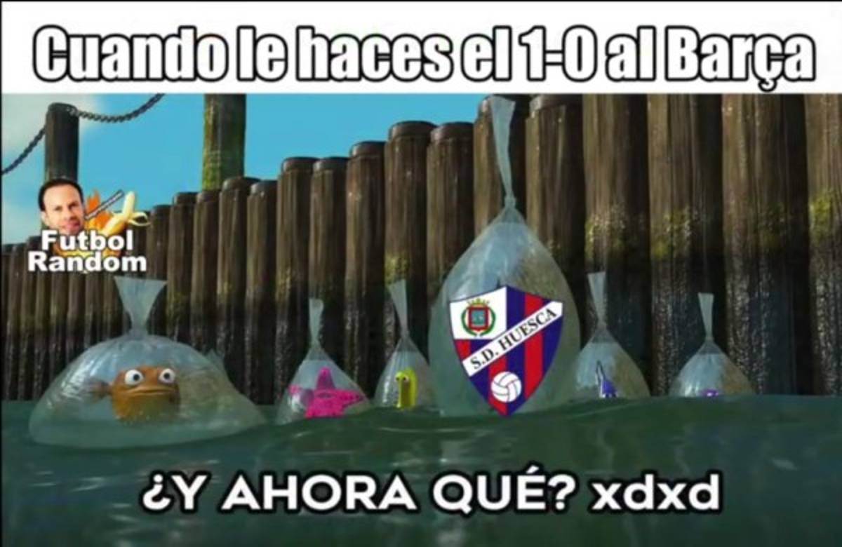 Crueles: Los memes de la paliza del Barcelona al Huesca en el Camp Nou