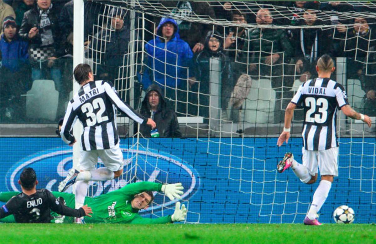 Juventus despacha al Celtic de la Champions League