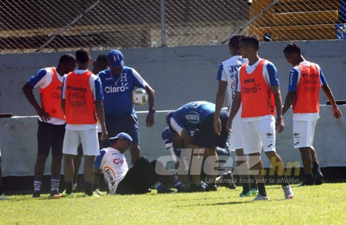 Así fue el último entreno de Honduras antes del amistoso con Belice
