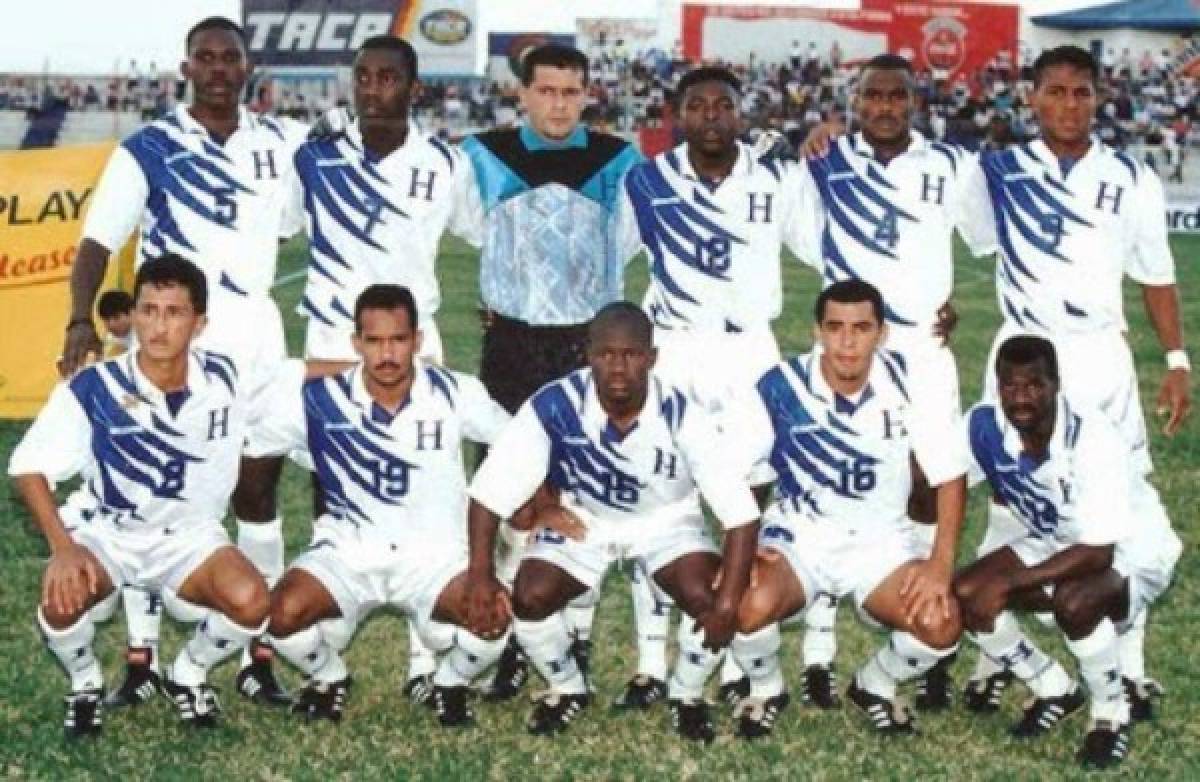 Las camisetas que ha vestido la selección de Honduras en su historia